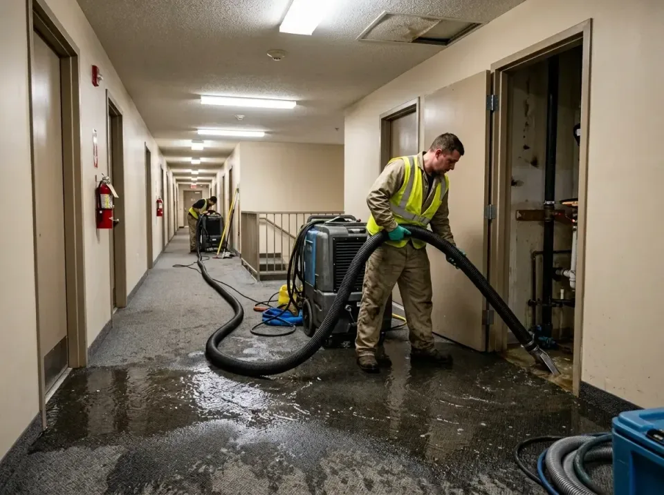 multi-unit-apartment-hallway-f-005 — frequently asked questions, Emergency Burst Pipe Water Extraction & Removal in Fritch,…